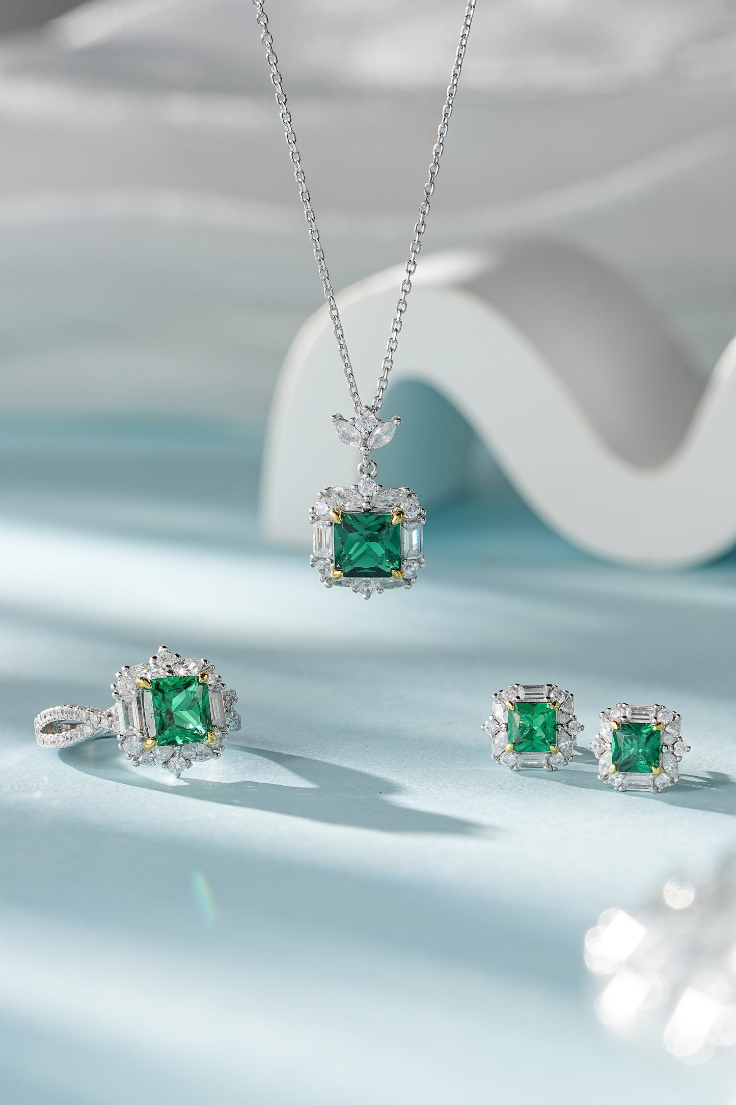 LiVin Gems Evergreen Earrings