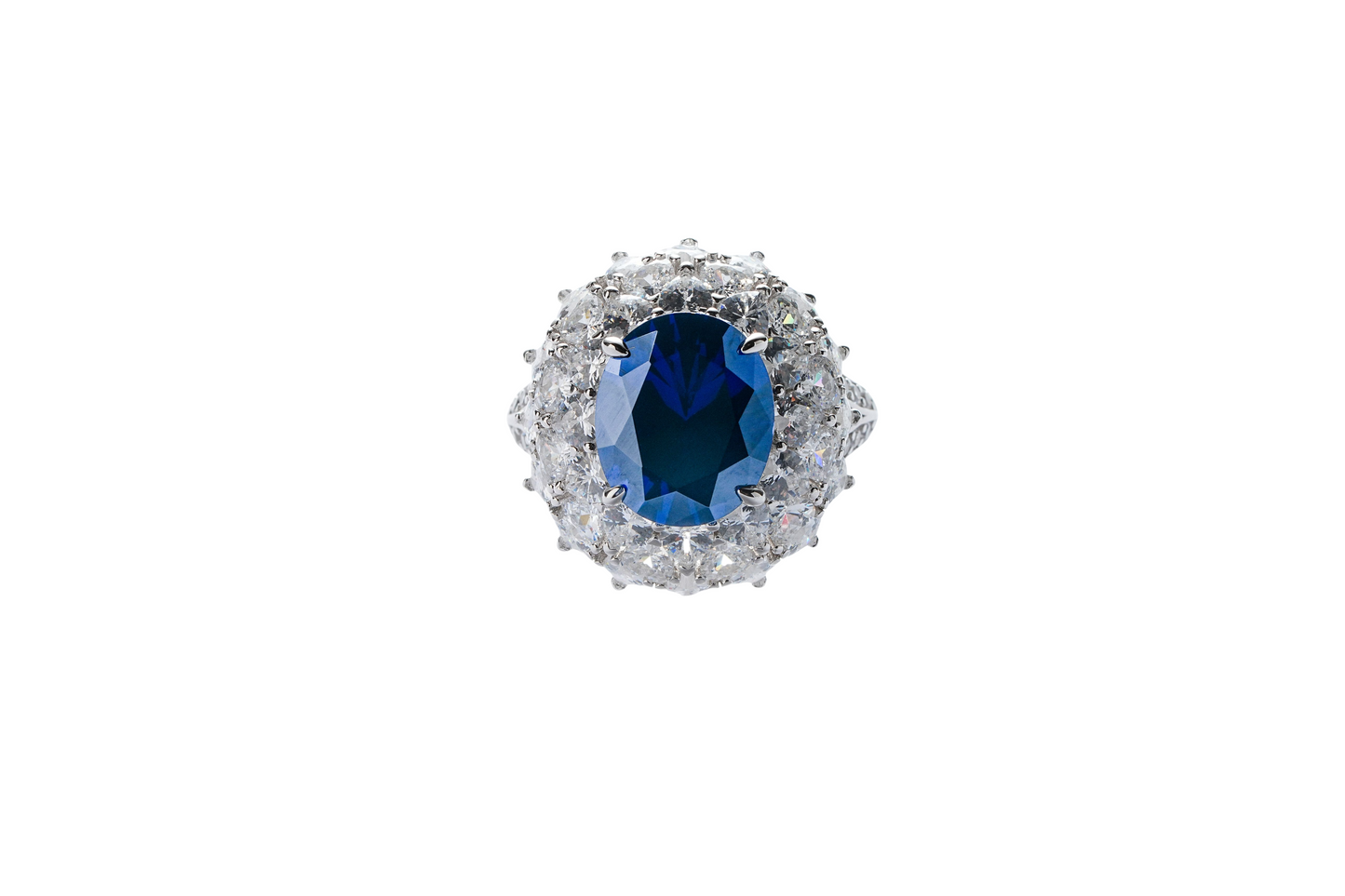 LiVin Gems Halo Ring