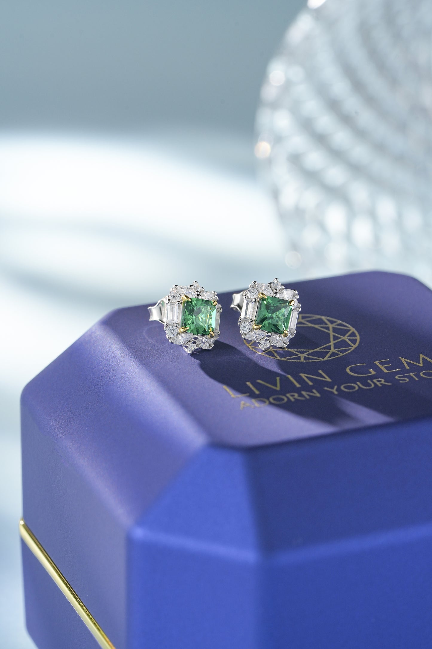 LiVin Gems Evergreen Earrings