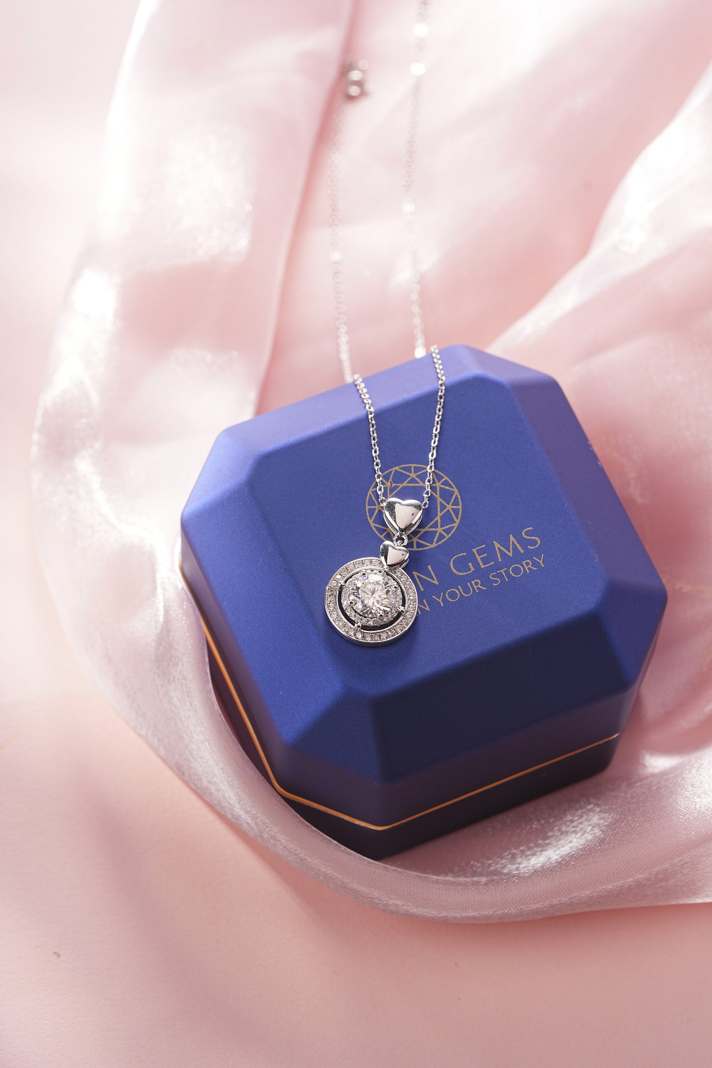 LiVin Gems Heart’s Whisper Necklace