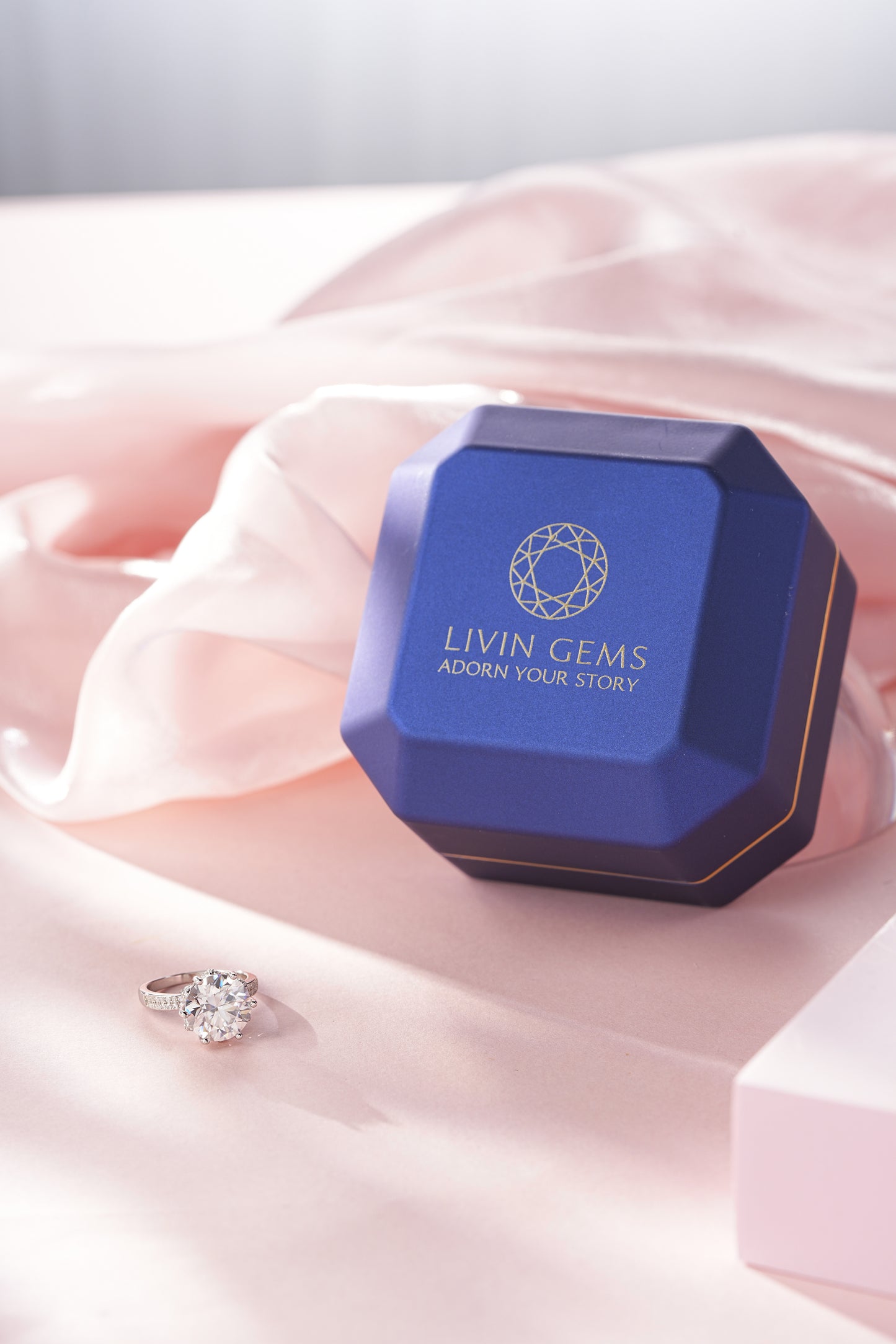 LiVin Gems Duo Pavé Ring