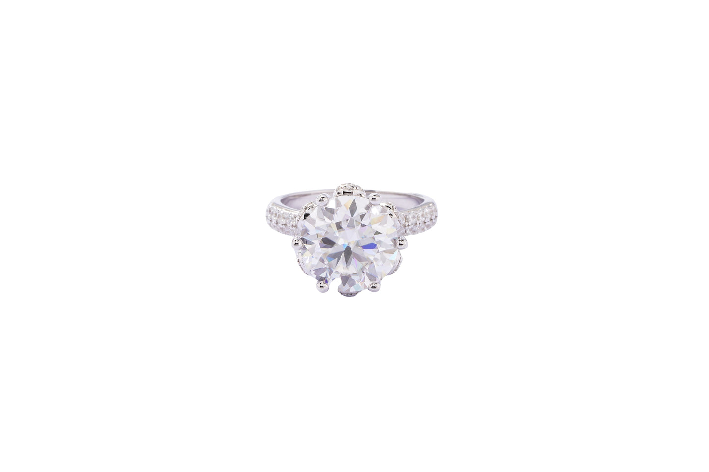 LiVin Gems Petal Crown Ring