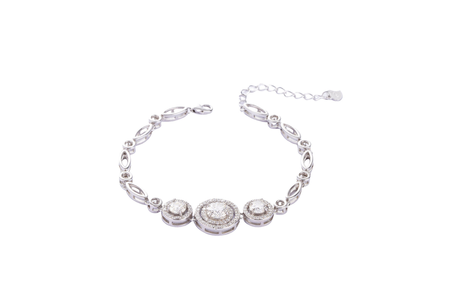 LiVin Gems Halo Marquise Bracelet