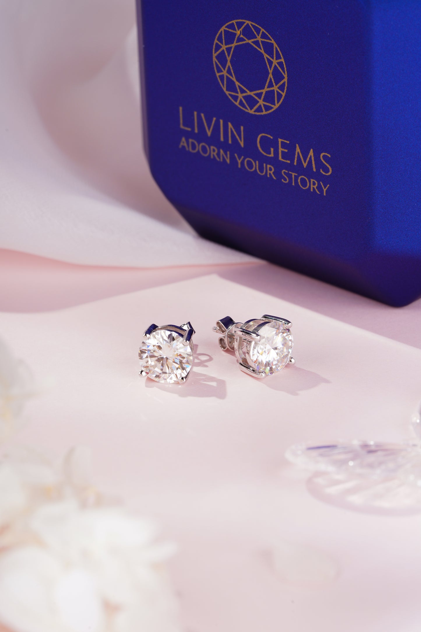 LiVin Gems Clarity Earrings
