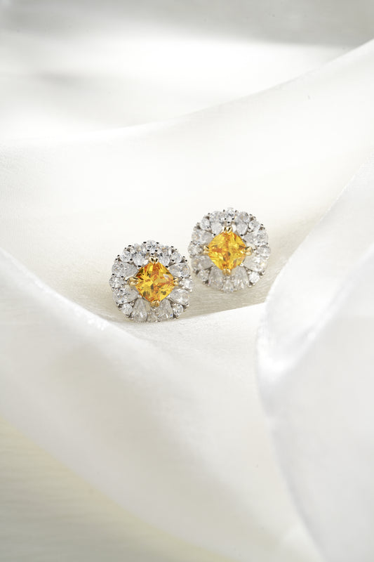 LiVin Gems Golden Bloom Earrings