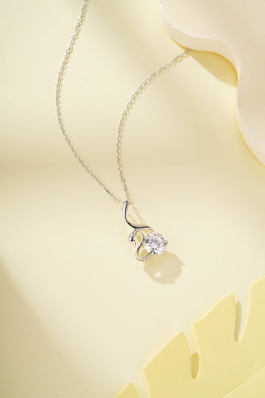 LiVin Gems Swan Pendant
